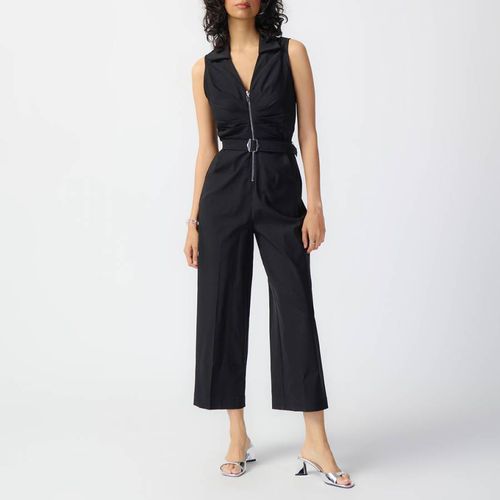 Black Zip Pocket Jumpsuit - Joseph Ribkoff - Modalova