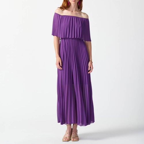 Purple Off Shoulder Dress - Joseph Ribkoff - Modalova