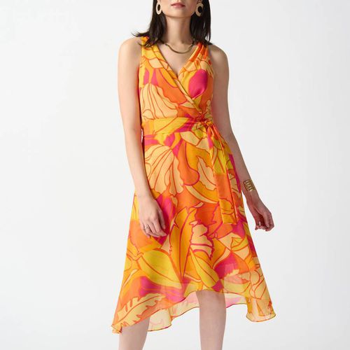 Pink / Orange Swing Dress - Joseph Ribkoff - Modalova