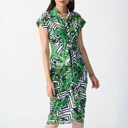 Green Floral Dress - Joseph Ribkoff - Modalova