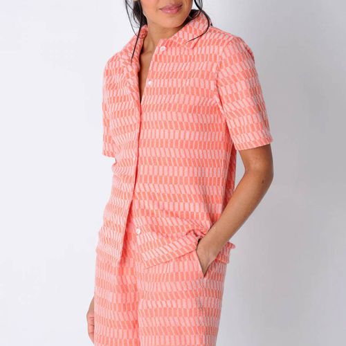 Coral Sowton Cotton Shirt - Burgs - Modalova