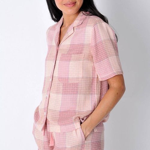 Pink Sowton Cotton Shirt - Burgs - Modalova