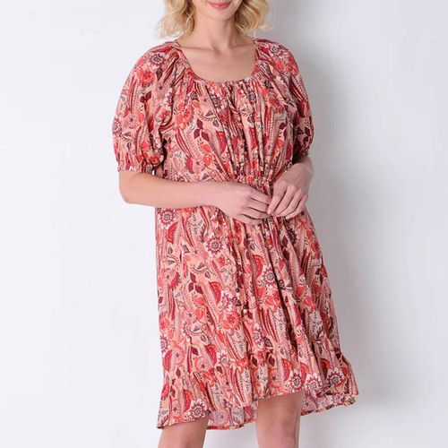 Pink Rosevear Cotton Dress - Burgs - Modalova