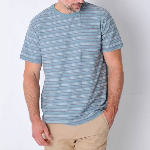 Hunstanton Stripe Cotton T-Shirt - Burgs - Modalova