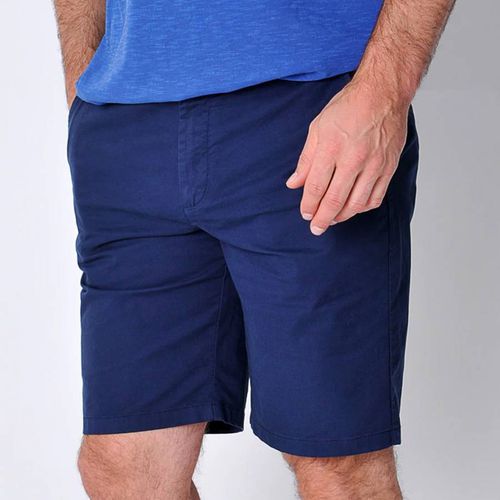 Navy Sidmouth Chino Shorts - Burgs - Modalova