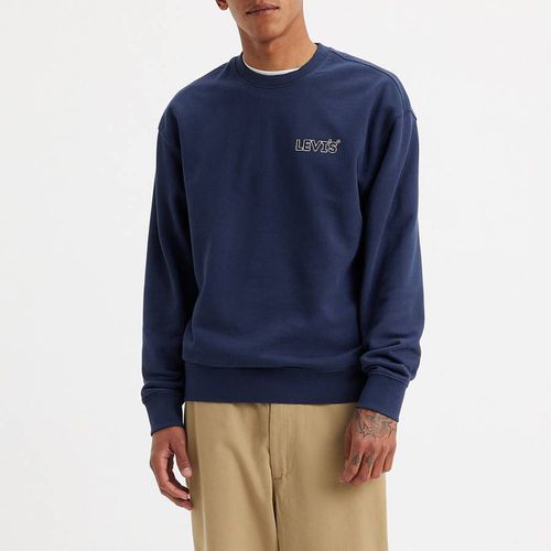 Embroidered Logo Cotton Sweatshirt - Levi's - Modalova