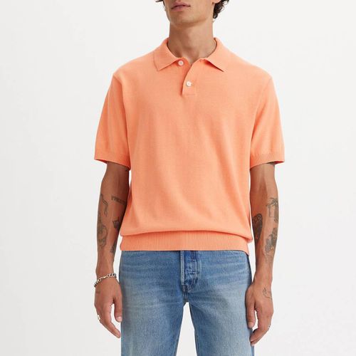 Coral Short Sleeve Knit Cotton Polo Shirt - Levi's - Modalova