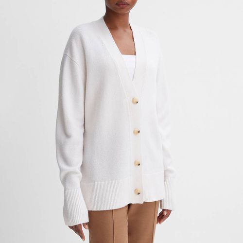 White Weekend Wool Blend Cardigan - Vince - Modalova