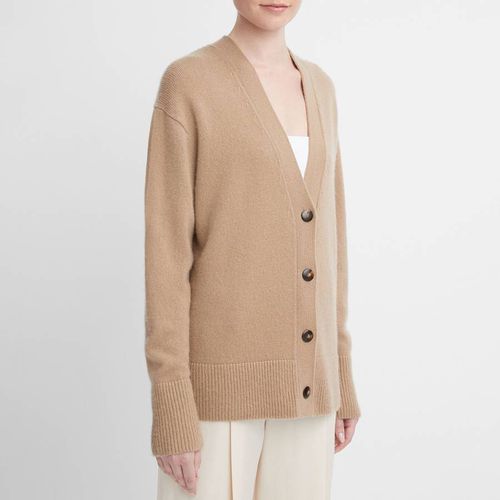 Camel Weekend Wool Blend Cardigan - Vince - Modalova