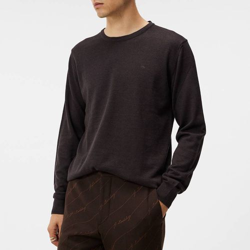 Brown Lyle Wool Sweatshirt - J.Lindeberg - Modalova