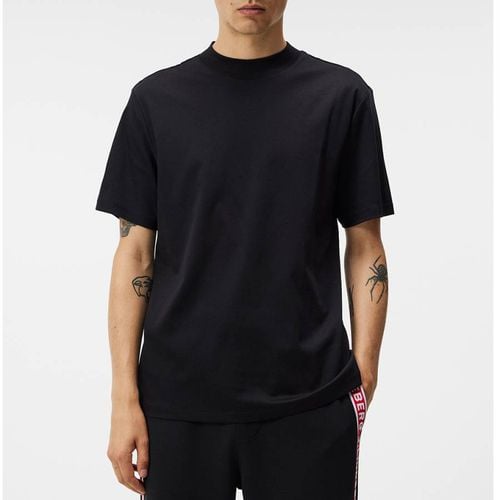 Black Ace Cotton T-Shirt - J.Lindeberg - Modalova