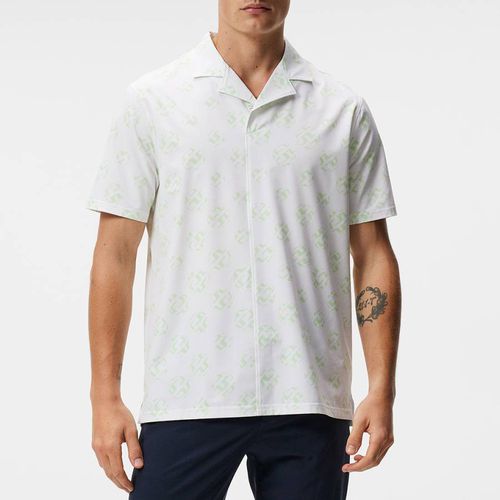 White Mens Resort Golf Shirt - J.Lindeberg - Modalova