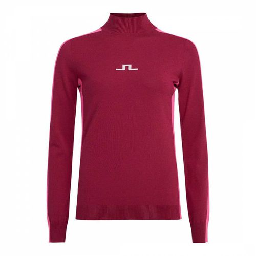 Pink Womens Adia Golf Sweatshirt - J.Lindeberg - Modalova