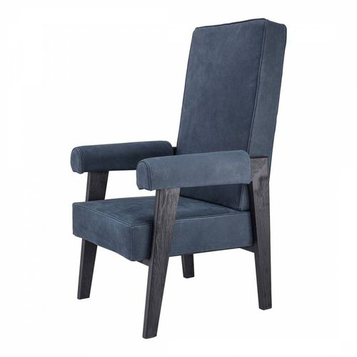 Milo Chair Black Oak & Nubuck - Eichholtz - Modalova