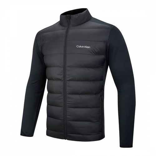 Black Calvin Klein Quilted Jacket - Calvin Klein Golf - Modalova