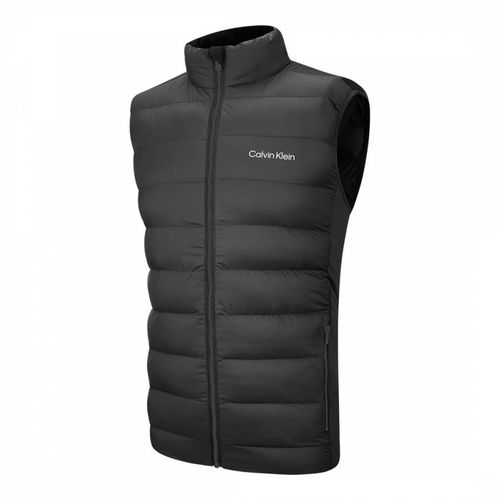 Black Calvin Klein Quilted Gilet - Calvin Klein Golf - Modalova