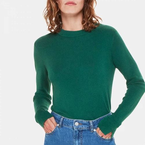 Mia Fitted Cotton Blend Jumper - WHISTLES - Modalova