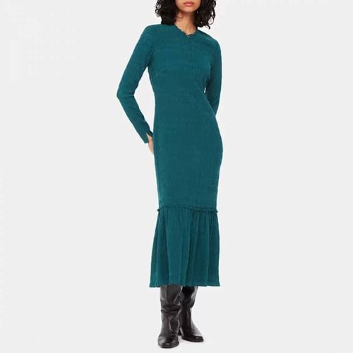 Teal Mila Textured Dress - WHISTLES - Modalova