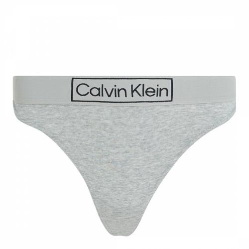 Grey Heather Thong - Calvin Klein - Modalova