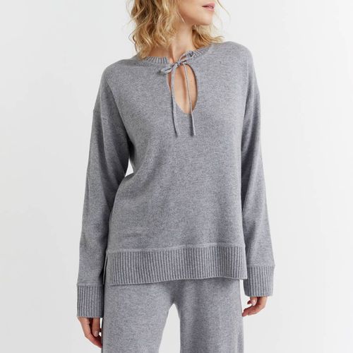 TIE NECK SWEATER - Chinti and Parker - Modalova