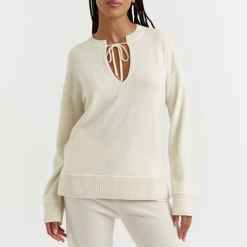 TIE NECK SWEATER - Chinti and Parker - Modalova