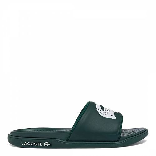 Men's /White Croco Dualiste Slides - Lacoste - Modalova