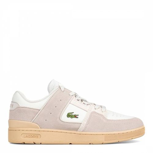 Men's Off White Court Cage Trainers - Lacoste - Modalova