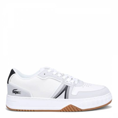 Women's /Black L001 Leather Trainers - Lacoste - Modalova