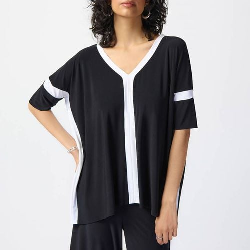 Black / White Regular Tunic - Joseph Ribkoff - Modalova