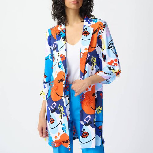 Blue / Orange Blazer - Joseph Ribkoff - Modalova