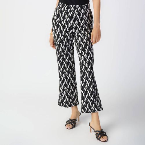 Black / White Tapered Trouser - Joseph Ribkoff - Modalova