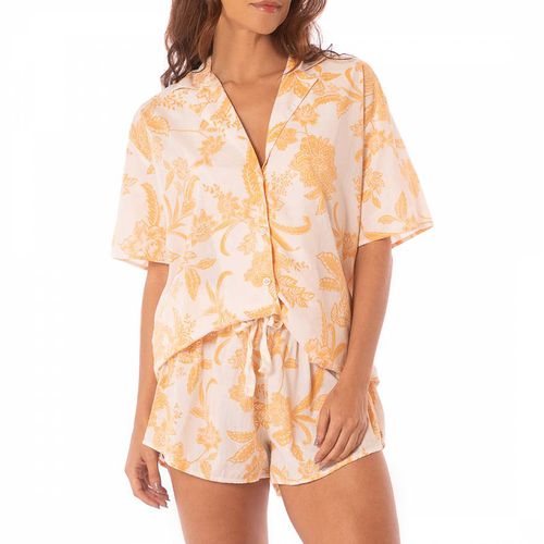 Orange Mehdi Hena Slumber Short Pyjama Set - Maaji - Modalova