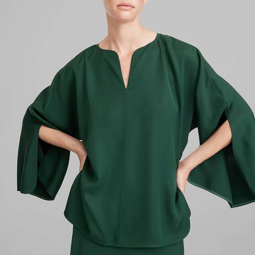 Deep Green Calias Blouse - By Malene Birger - Modalova