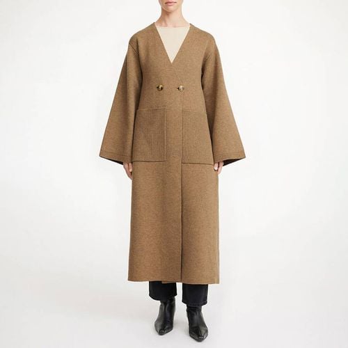 Brown Wool Blend Carlyn Coat - By Malene Birger - Modalova