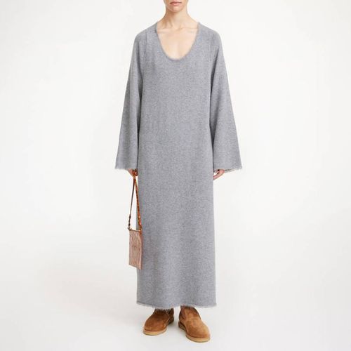 Grey Wool Blend Lovella Dress - By Malene Birger - Modalova