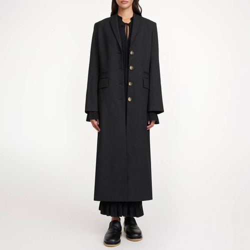 Black Wool Blend Poppie Blazer - By Malene Birger - Modalova