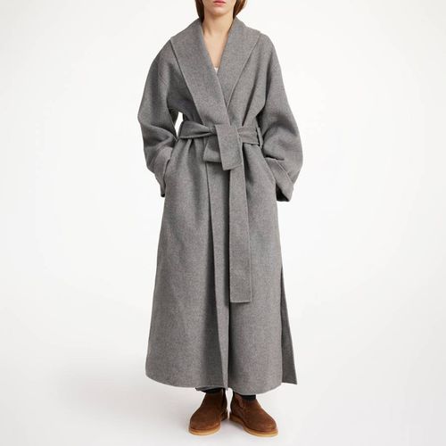 Grey Wool Trullem Coat - By Malene Birger - Modalova