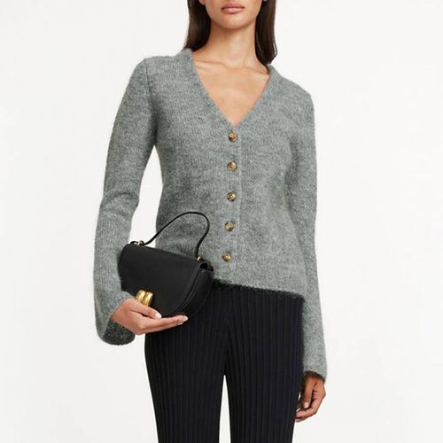 Grey Wool Blend Cirane Cardigan - By Malene Birger - Modalova