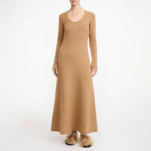 Camel Wool Blend Brinah Dress - By Malene Birger - Modalova