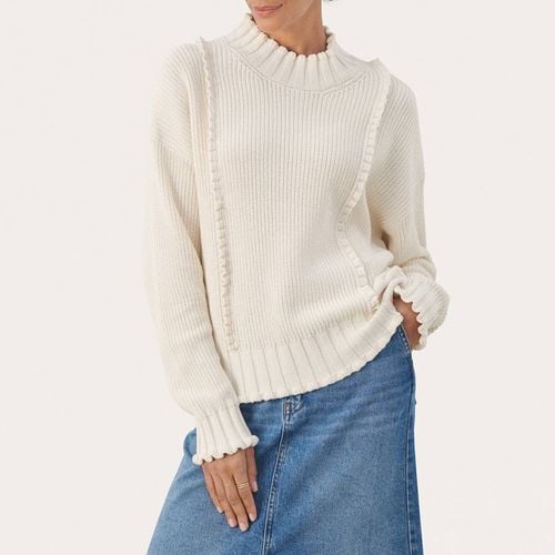 White High Neck Elyssa Jumper - Part Two - Modalova