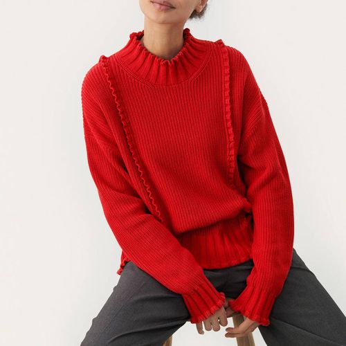 Red High Neck Elyssa Jumper - Part Two - Modalova