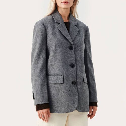 Grey Wool Blend Ceyla Jacket - Part Two - Modalova