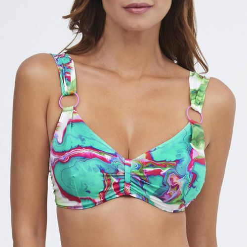 Blue Frida C Cup Bikini Top - Nuria Ferrer - Modalova