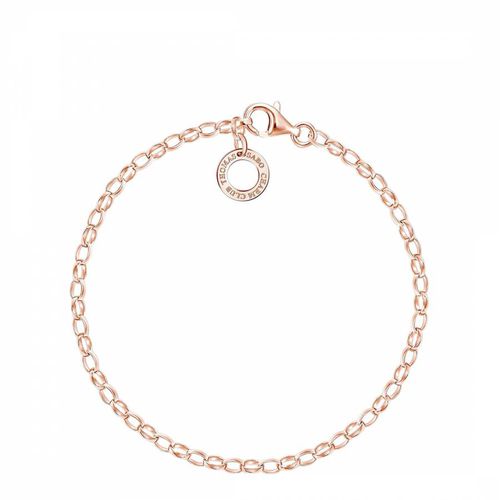 Rose Gold Rose Gold Plated Classic Charm Bracelet - Thomas Sabo - Modalova