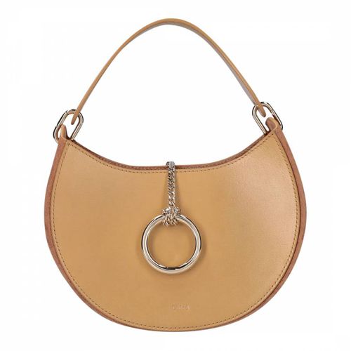 Creamy Brown Small Arlene Hobo Bag - Chloe - Modalova