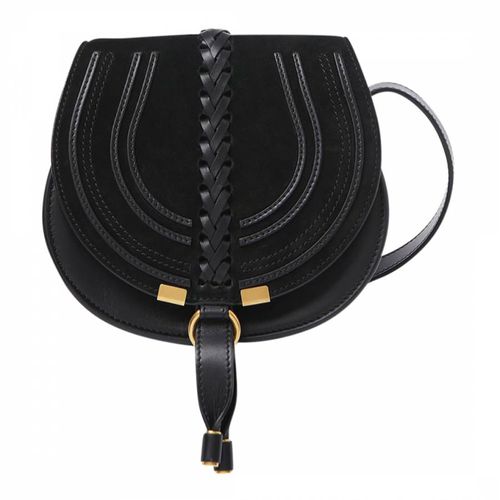 Black Small Marcie Saddle Bag - Chloe - Modalova