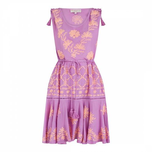 Lilac-Peach Ayana Dress - Pranella - Modalova