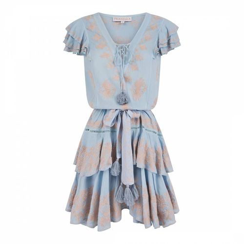 Blue-Taupe Iona Nantucket Dress - Pranella - Modalova