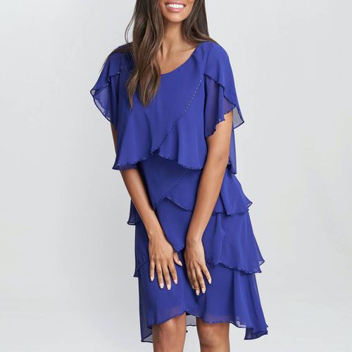 Trysta Bugle Tiered Cocktail Dress - Gina Bacconi - Modalova