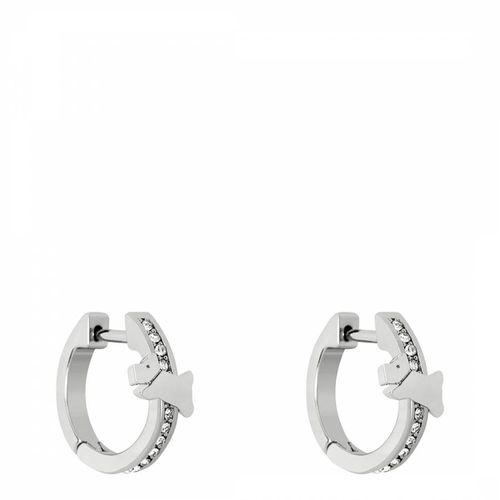 Silver Tone Crystal Hoop Earrings - Radley - Modalova